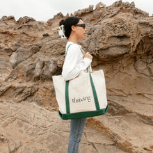Load image into Gallery viewer, Thriving Tote Bag (Khaki)