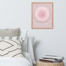 Load image into Gallery viewer, 222 Angel Number Framed Poster Print (Alignment)