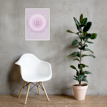 Load image into Gallery viewer, 111 Angel Number Framed Poster Print (Intuition)