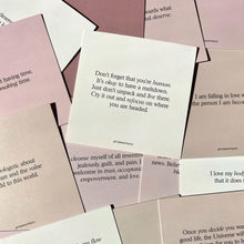Load image into Gallery viewer, Self-Love Shower Affirmation Cards