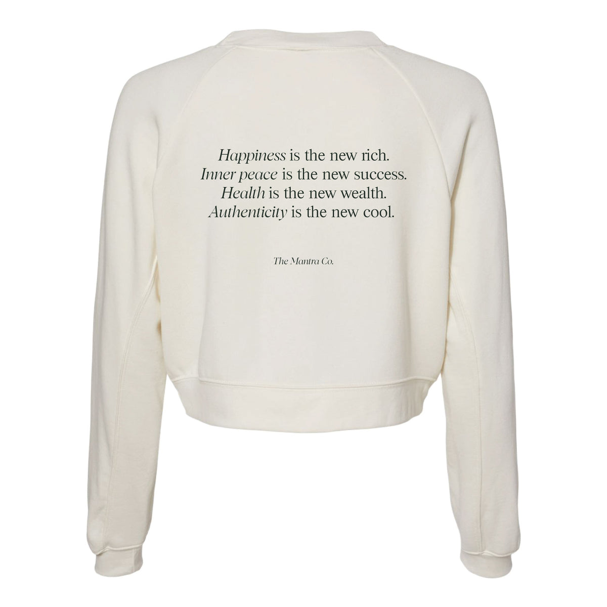 Health is the new best sale wealth sweatshirt