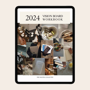2024 Vision Board Digital Workbook