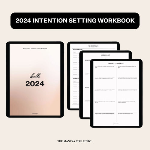 2024 Intention Setting Digital Workbook