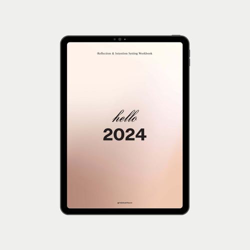 2024 Intention Setting Digital Workbook