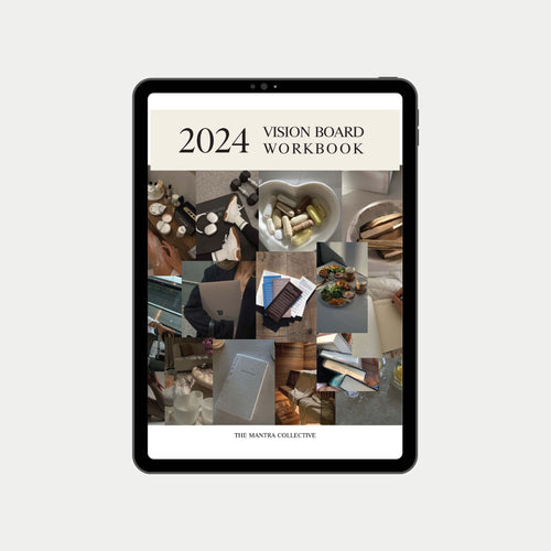 2024 Vision Board Digital Workbook