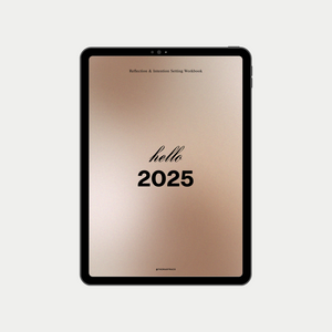 2025 Intention Setting Digital Workbook