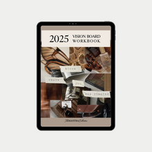 Load image into Gallery viewer, 2025 Vision Board Digital Workbook