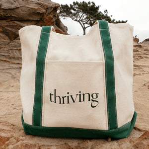 Thriving Tote Bag (Khaki)