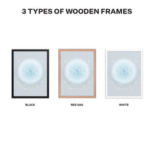 Load image into Gallery viewer, 666 Angel Number Framed Poster Print (Reflect)
