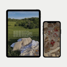 Load image into Gallery viewer, FREE April Digital Wallpaper Bundle for Tablet + Phone