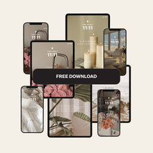 Load image into Gallery viewer, FREE February Digital Wallpaper Bundle for Tablet + Phone