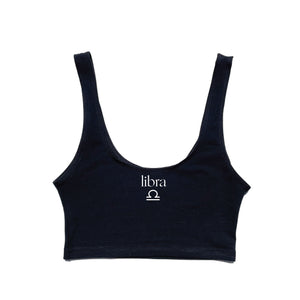Zodiac Crop Top (Black)